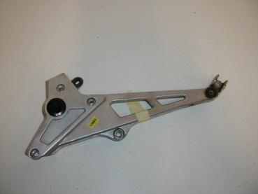 Fußrastenhalteplatte links Honda CB 450 S, 86-90