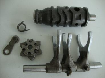 Schaltung Schaltgabel Schaltwalze Honda CB 500, PC26, 93-96