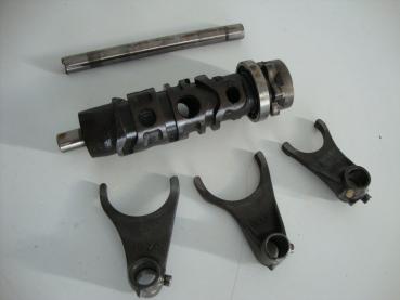 Schaltwalze Schalttrommel Schaltgabeln Honda VFR 750 F, RC36, 90-93