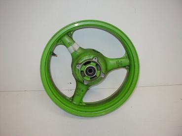 Hinterrad Felge Rad hinten Rear Wheel Rim grün Kawasaki ZX-6R, ZX600F, 95-97