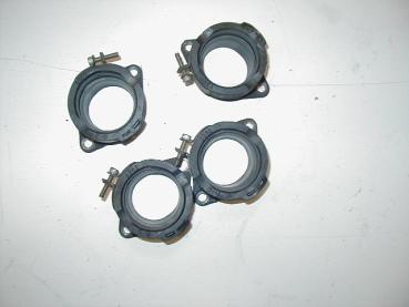 Ansaugstutzensatz Ansaugstutzen-Satz Ansauggummis Kawasaki ZX-9R, ZX900C, 98-99