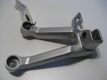 Fußrastenhalteplatte Halter Fußraste hinten links Suzuki SV 650 S, WVBY, 03-08
