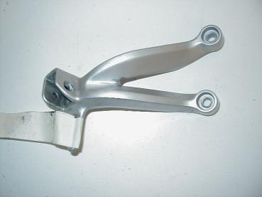 Fußrastenhalteplatte Halter Fußraste hi. li. Suzuki GSX-R 1000 WVBL K1 K2, 01-02