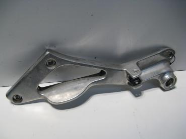 Fußrastenhalteplatte Halter Fußraste hinten links Yamaha TDM 850, 4TX, 96-01