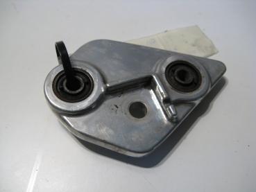 Fußrastenhalteplatte Halter Fußraste vorne links Yamaha TDM 850, 4TX, 96-01