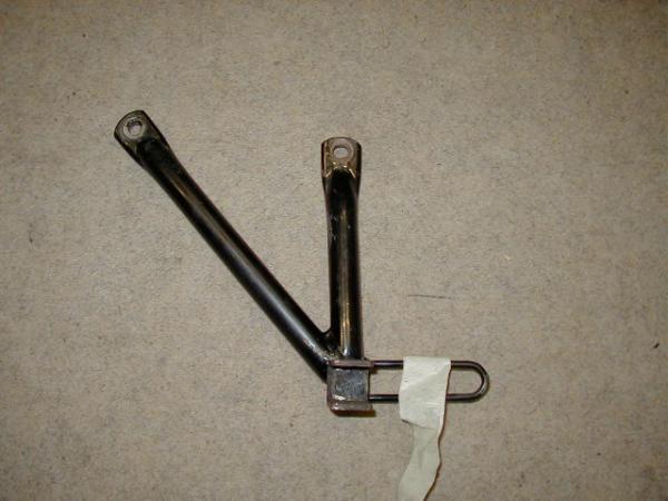 Rastenhalter hinten links Honda CLR 125 Cityfly, 98-00