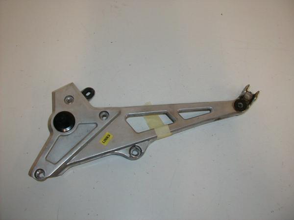 Fußrastenhalteplatte links Honda CB 450 S, 86-90