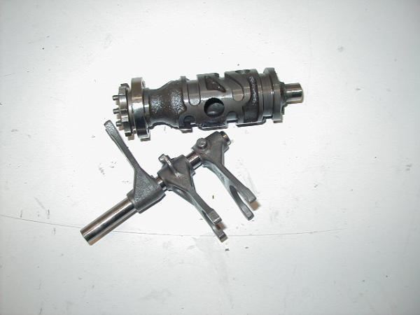 Schaltung Schalttrommel Schaltgabeln Honda CBF 600 S ABS, PC38, 04-07