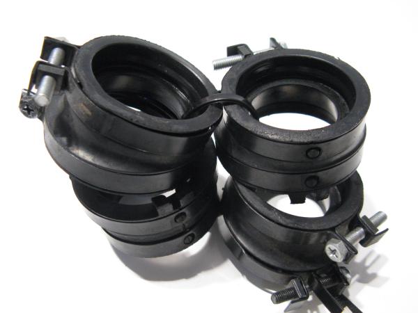 Ansaugstutzensatz Ansaugstutzen-Satz Ansauggummis Honda CBF 1000 ABS SC58, 06-10