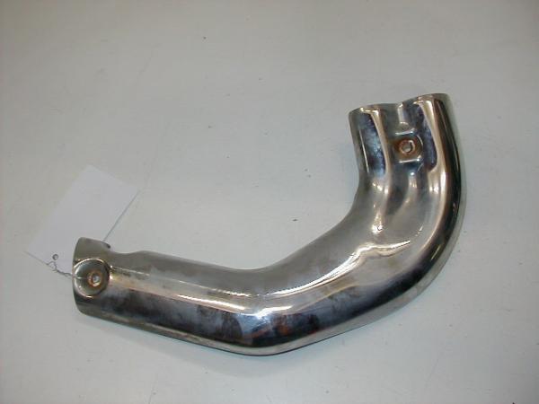 Auspuff-Krümmer-Blende außen Kawasaki EL 250, 88-95