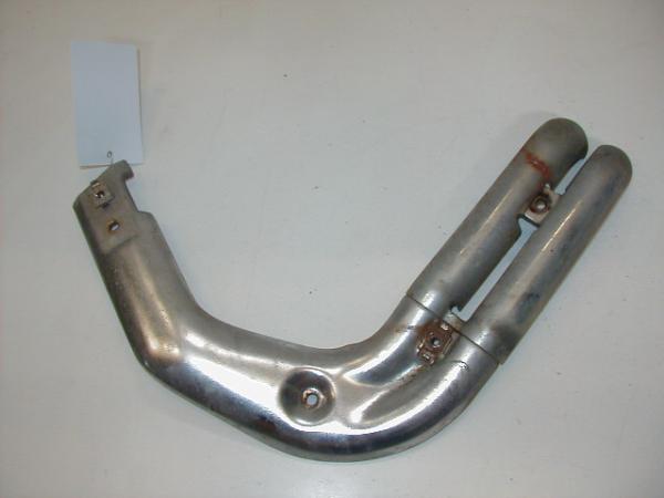 Auspuff-Krümmer-Blende innen Kawasaki EL 250, 88-95