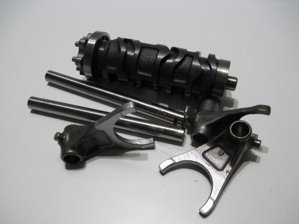 Schaltung Schaltwalze Schaltgabeln Kawasaki Z 1000, ZRT00A, 03-06