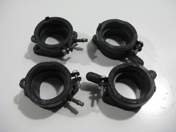 Ansaugstutzensatz Ansaugstutzen-Satz Ansauggummis Kawasaki ZZR 1200