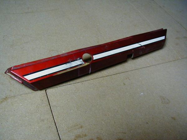 Sitzbankverkleidungsstreifen rechts Yamaha XZ 550