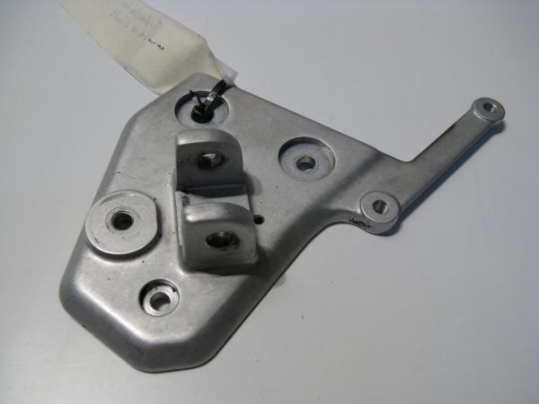 Fußrastenhalteplatte Halter Fußraste vorne links Triumph Tiger 1050 115NG, 07-13
